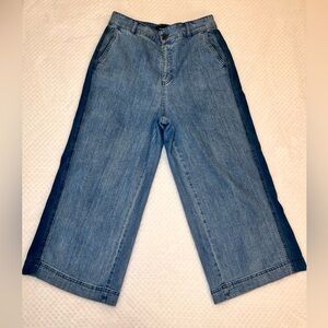 Who What Wear Light Blue Flare Jeans